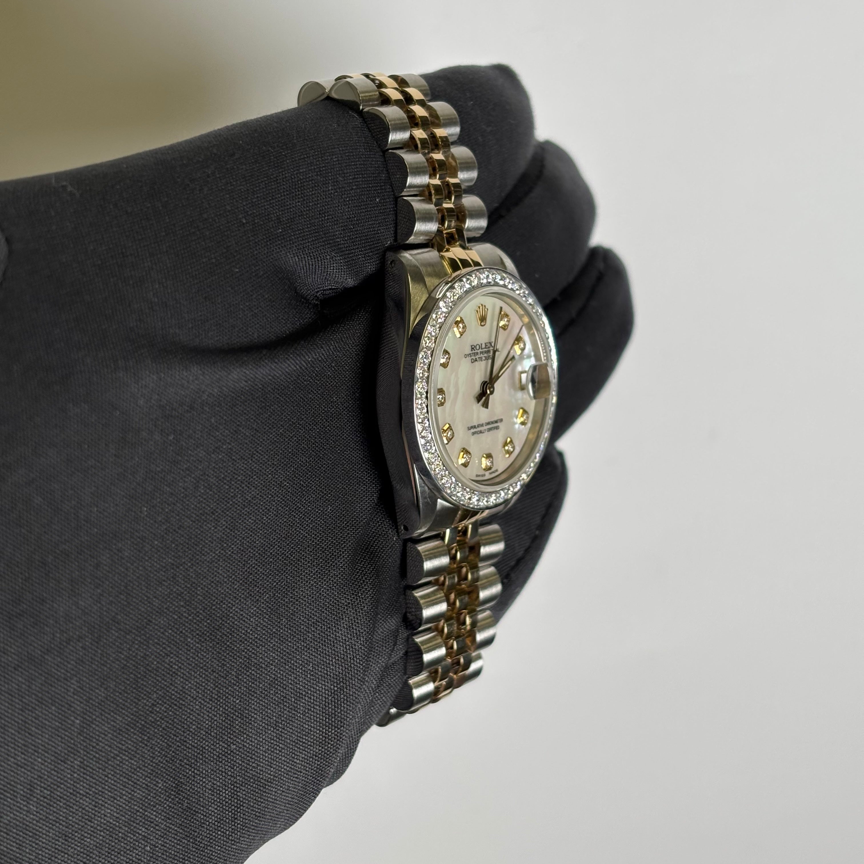 Rolex Datejust 31mm MOP Dial Watch Ref# 68273 - Happy Jewelers Fine Jewelry Lifetime Warranty