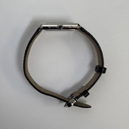 Cartier Tank 25.5mm Black Dial Watch Ref# WSTA0072 - Happy Jewelers Fine Jewelry Lifetime Warranty