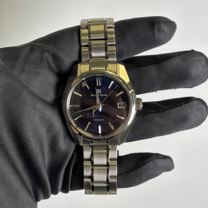 Grand Seiko Spring Drive 40mm Blue Dial Watch Ref# SBGA375 - Happy Jewelers Fine Jewelry Lifetime Warranty