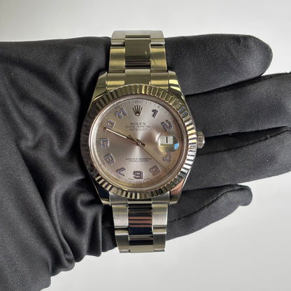 Rolex Datejust 41mm Silver Dial Watch Ref# 116334 - Happy Jewelers Fine Jewelry Lifetime Warranty