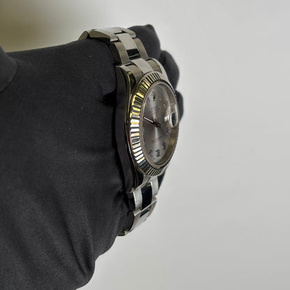 Rolex Datejust 41mm Silver Dial Watch Ref# 116334 - Happy Jewelers Fine Jewelry Lifetime Warranty