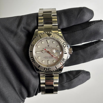 Rolex Yacht-Master 40mm Silver Dial Watch Ref# 16622 - Happy Jewelers Fine Jewelry Lifetime Warranty