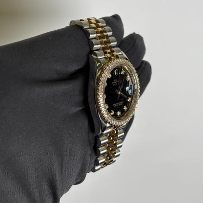 Rolex Datejust 36mm Black Dial Watch Ref# 126233 - Happy Jewelers Fine Jewelry Lifetime Warranty