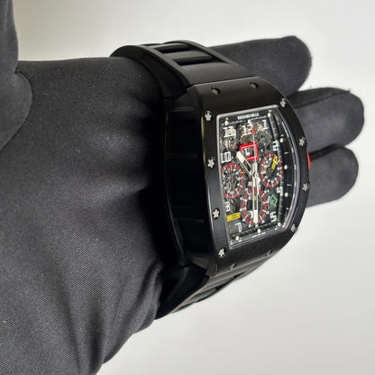 Richard Mille RM011 42mm Openwork Dial Watch Ref# RM011 - Happy Jewelers Fine Jewelry Lifetime Warranty