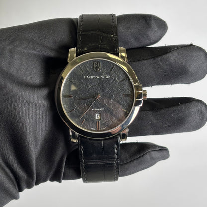 Harry Winston Midnight 43mm Grey Dial Watch Ref# MIDAHD42 - Happy Jewelers Fine Jewelry Lifetime Warranty