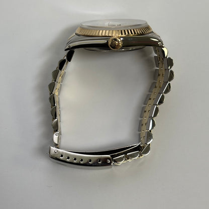 Rolex Datejust 36mm Champagne Dial Watch Ref# 16013 - Happy Jewelers Fine Jewelry Lifetime Warranty