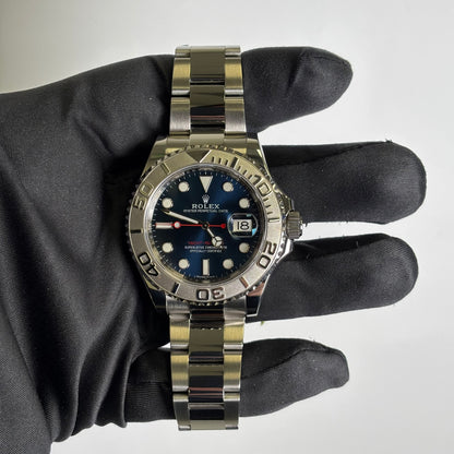 Rolex Yacht-Master 40mm Blue Dial Watch Ref# 116622 - Happy Jewelers Fine Jewelry Lifetime Warranty