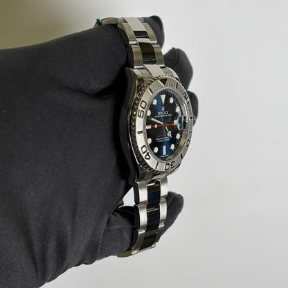 Rolex Yacht-Master 40mm Blue Dial Watch Ref# 116622 - Happy Jewelers Fine Jewelry Lifetime Warranty