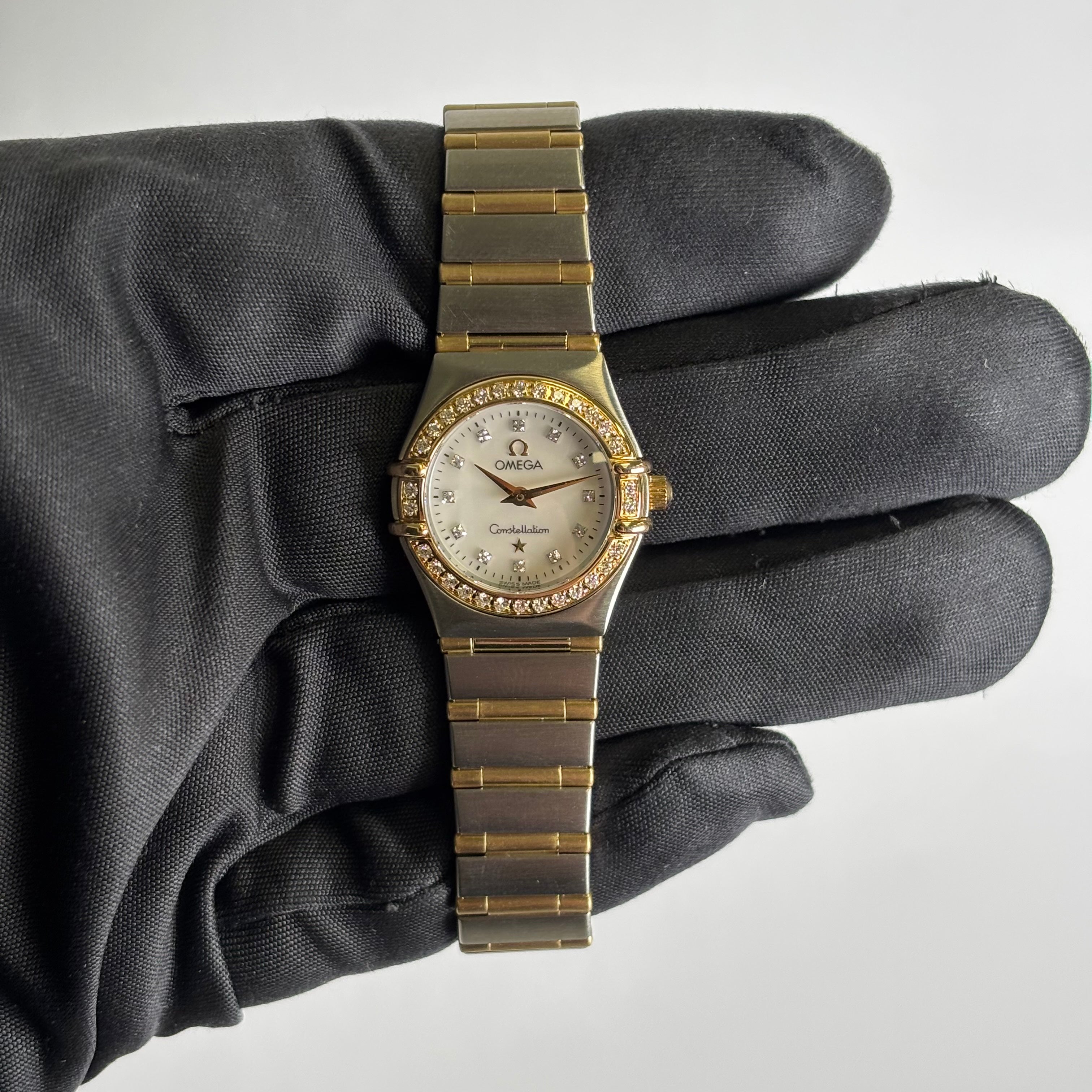 Omega Constellation 23mm MOP Dial Watch Ref# 1267.75.00 - Happy Jewelers Fine Jewelry Lifetime Warranty