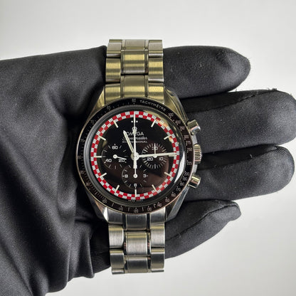 Omega Speedmaster 42mm Black Dial Watch Ref# 311.30.42.30.01.004 - Happy Jewelers Fine Jewelry Lifetime Warranty