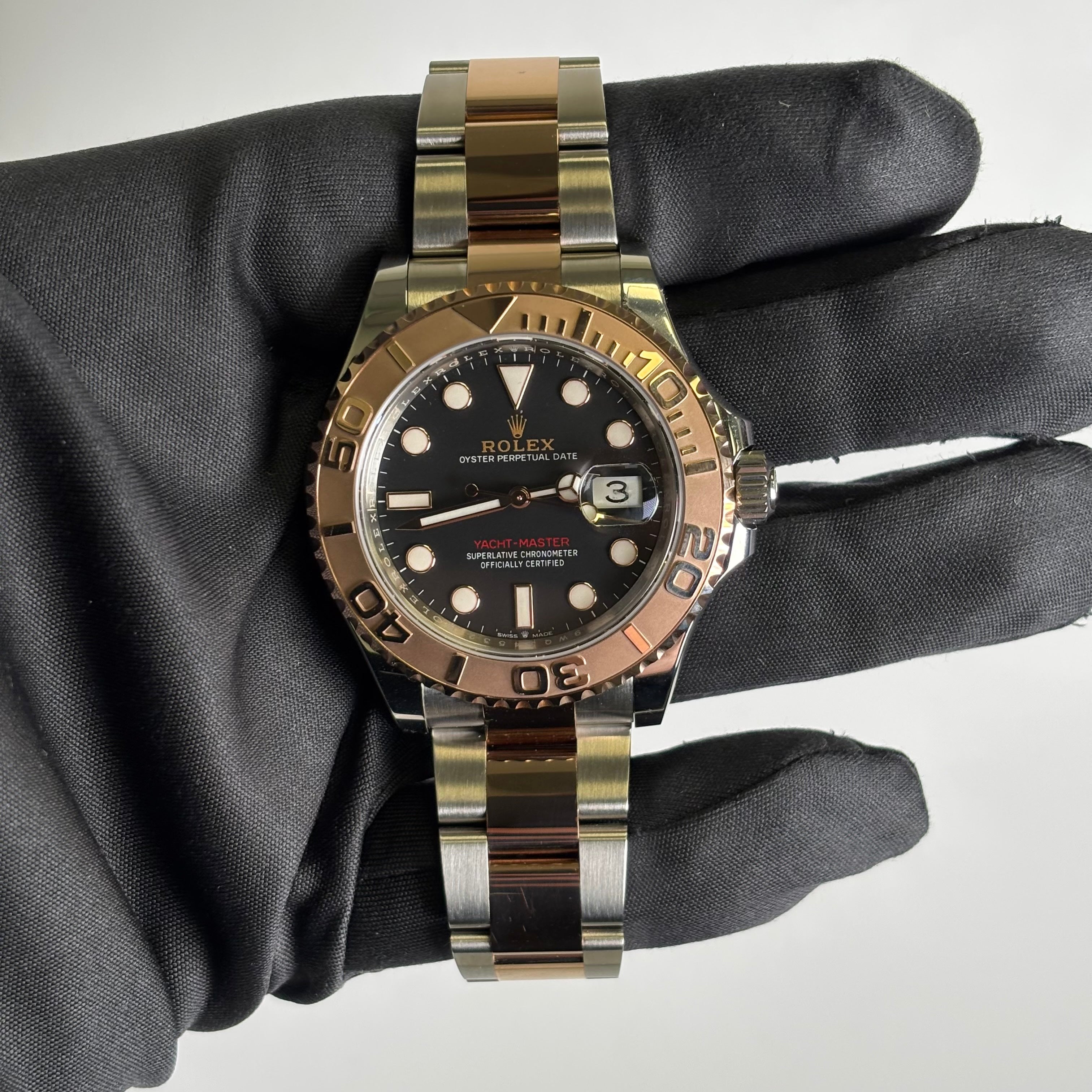 Rolex Yacht-Master 40mm Black Dial Watch Ref# 126621 - Happy Jewelers Fine Jewelry Lifetime Warranty