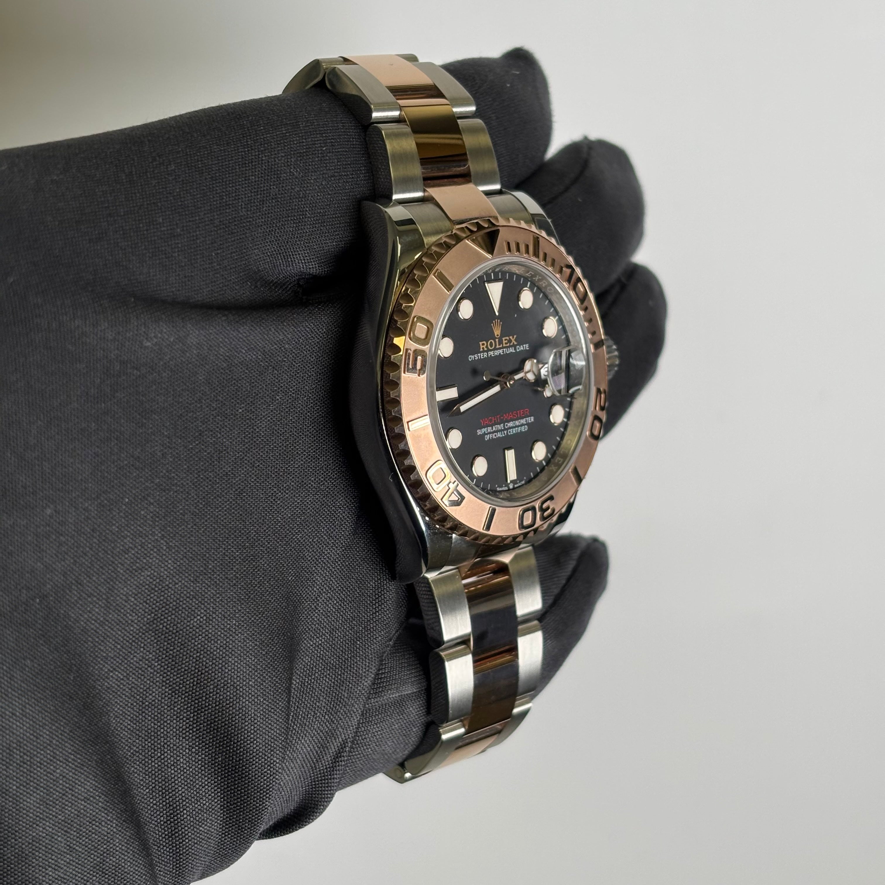 Rolex Yacht-Master 40mm Black Dial Watch Ref# 126621 - Happy Jewelers Fine Jewelry Lifetime Warranty