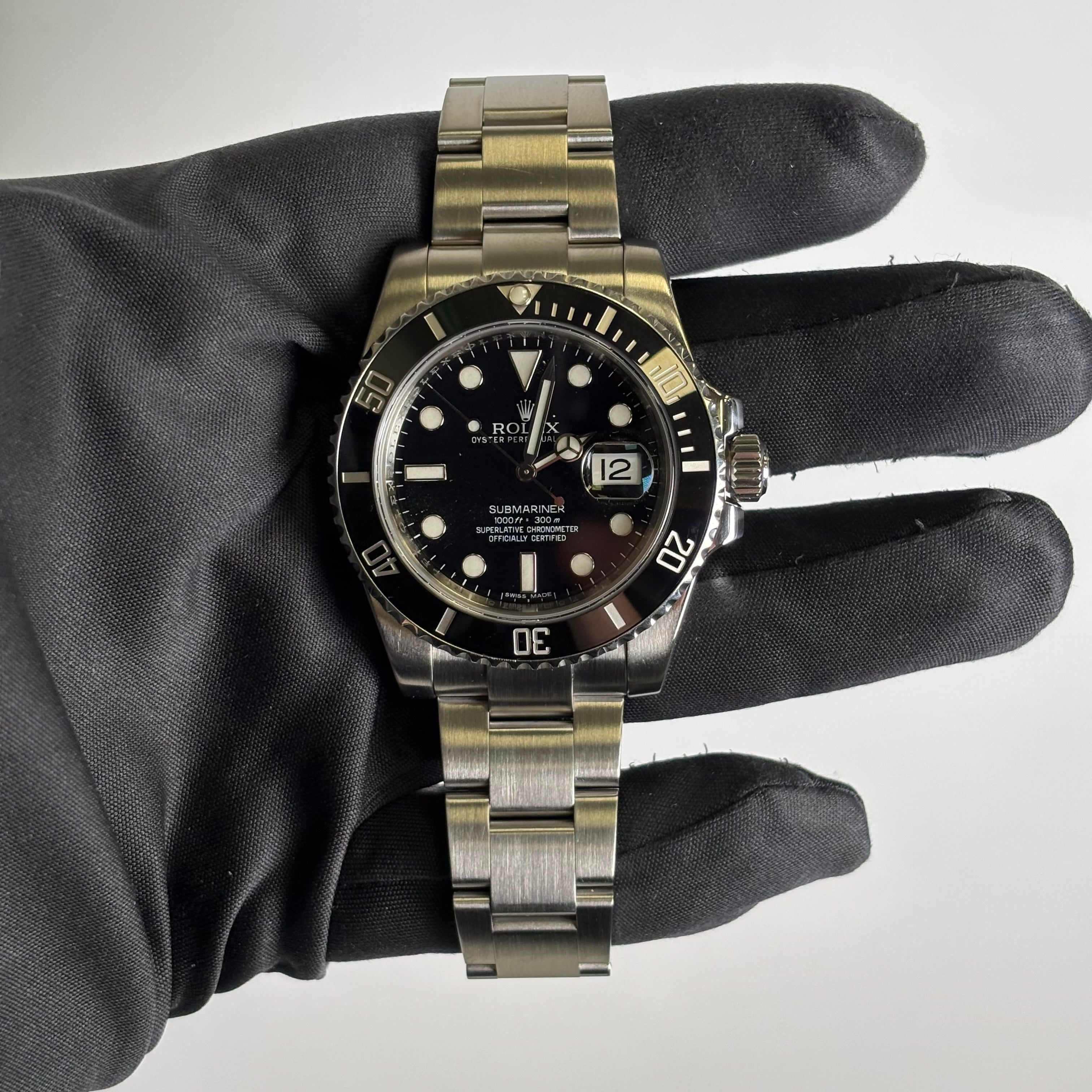 Rolex Submariner 40mm Black Dial Watch Ref# 116610LN - Happy Jewelers Fine Jewelry Lifetime Warranty