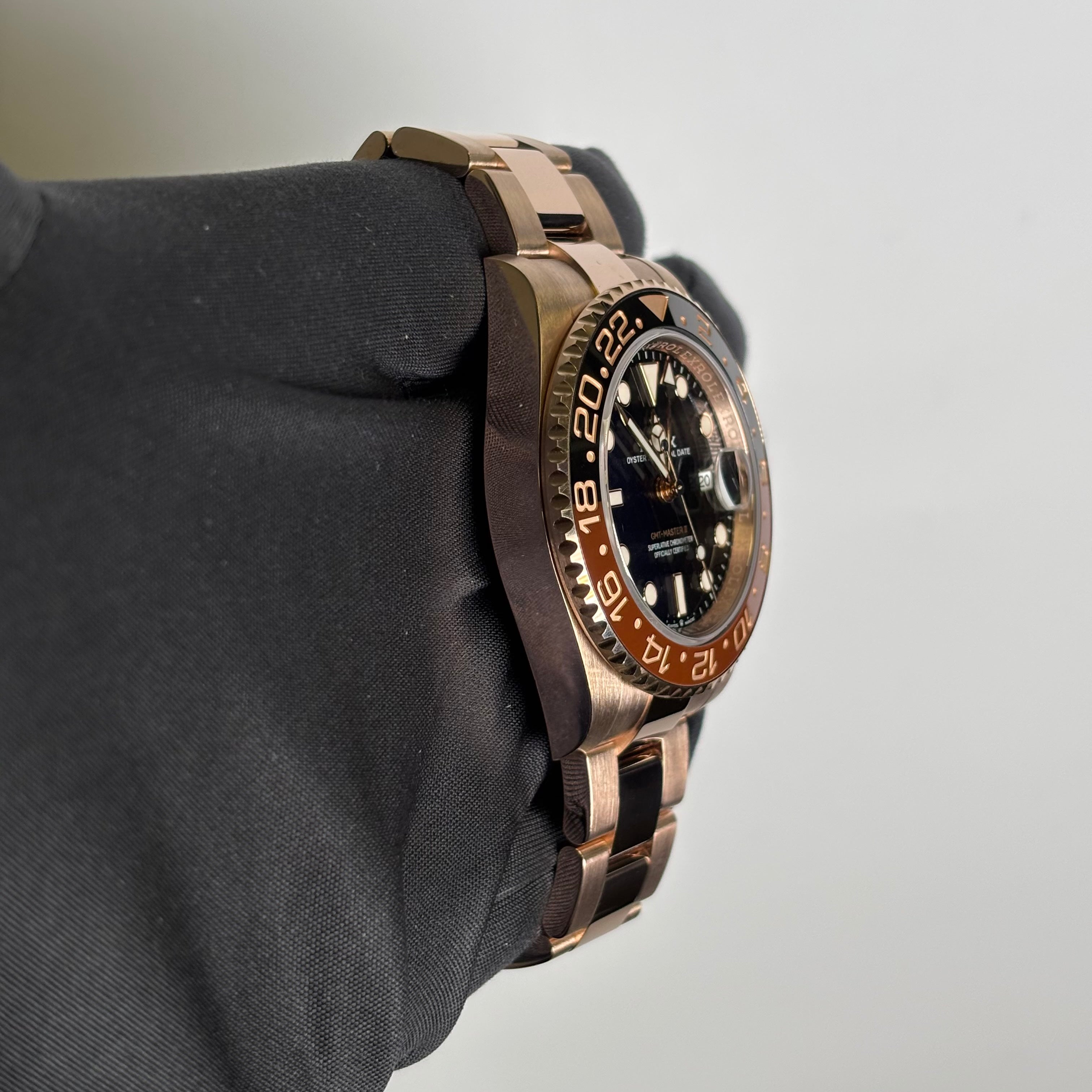 Rolex GMT-Master II 40mm Black Dial Watch Ref# 126715CHNR - Happy Jewelers Fine Jewelry Lifetime Warranty