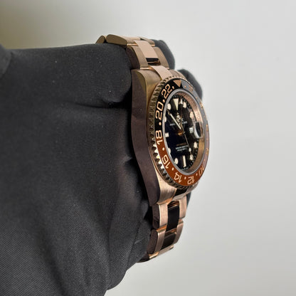 Rolex GMT-Master II 40mm Black Dial Watch Ref# 126715CHNR - Happy Jewelers Fine Jewelry Lifetime Warranty