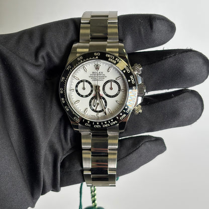 Rolex Daytona 40mm White Dial Watch Ref# 126500LN - Happy Jewelers Fine Jewelry Lifetime Warranty