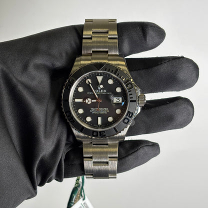 Rolex Yacht-Master 42mm Black Dial Watch Ref# 226627 - Happy Jewelers Fine Jewelry Lifetime Warranty