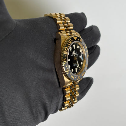 Rolex GMT-Master II 40mm Black Dial Watch Ref# 126718GRNR - Happy Jewelers Fine Jewelry Lifetime Warranty