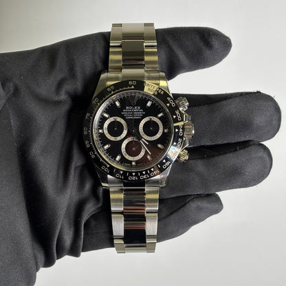 Rolex Daytona 40mm Black Dial Watch Ref# 116500LN - Happy Jewelers Fine Jewelry Lifetime Warranty