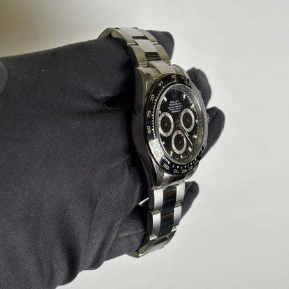 Rolex Daytona 40mm Black Dial Watch Ref# 116500LN - Happy Jewelers Fine Jewelry Lifetime Warranty