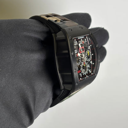 Richard Mille RM011 42mm Openwork Dial Watch Ref# RM011 - Happy Jewelers Fine Jewelry Lifetime Warranty