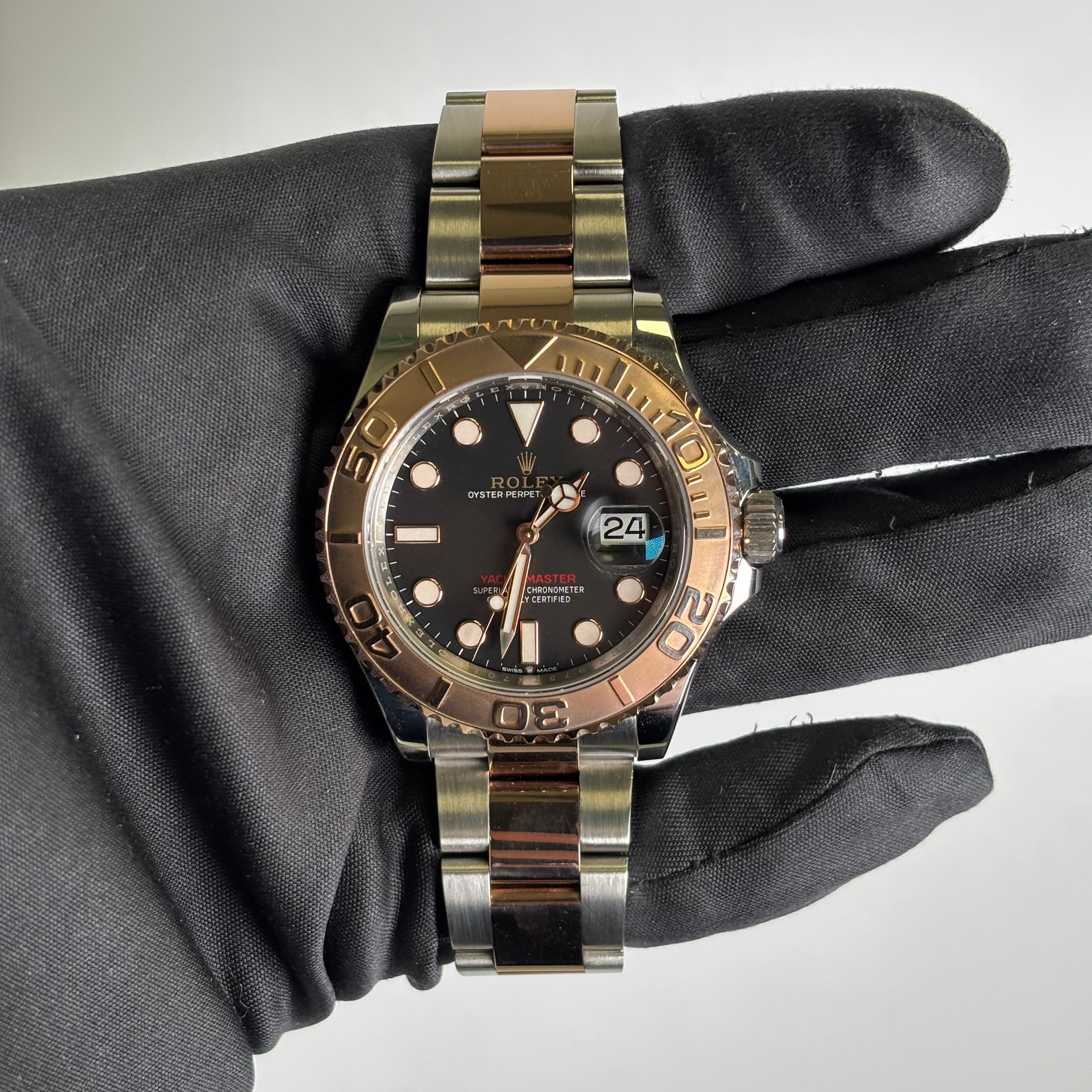 Rolex Yacht-Master 40mm Black Dial Watch Ref# 126621 - Happy Jewelers Fine Jewelry Lifetime Warranty