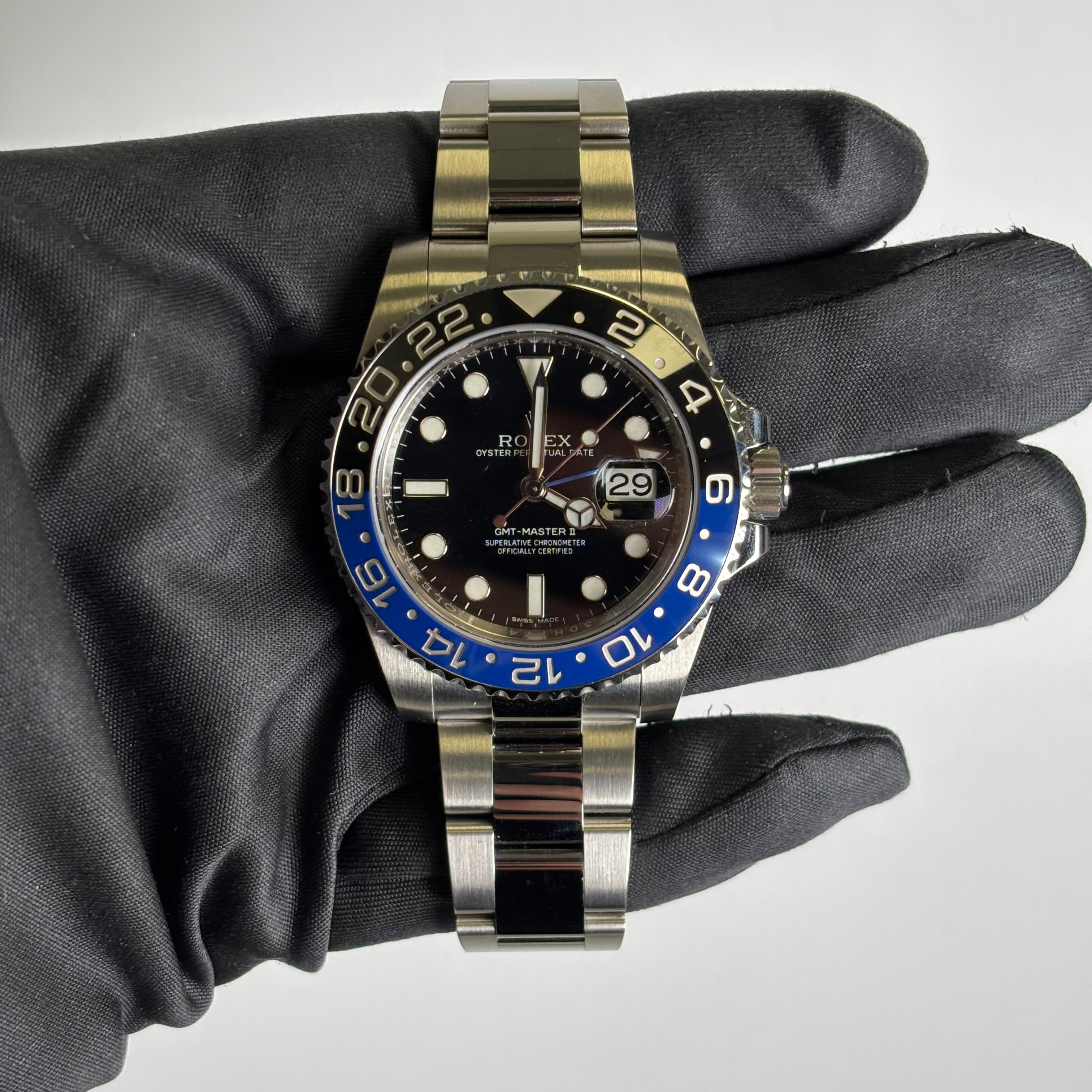 Rolex GMT-Master II Black Dial Watch Ref# 116710BLNR - Happy Jewelers Fine Jewelry Lifetime Warranty