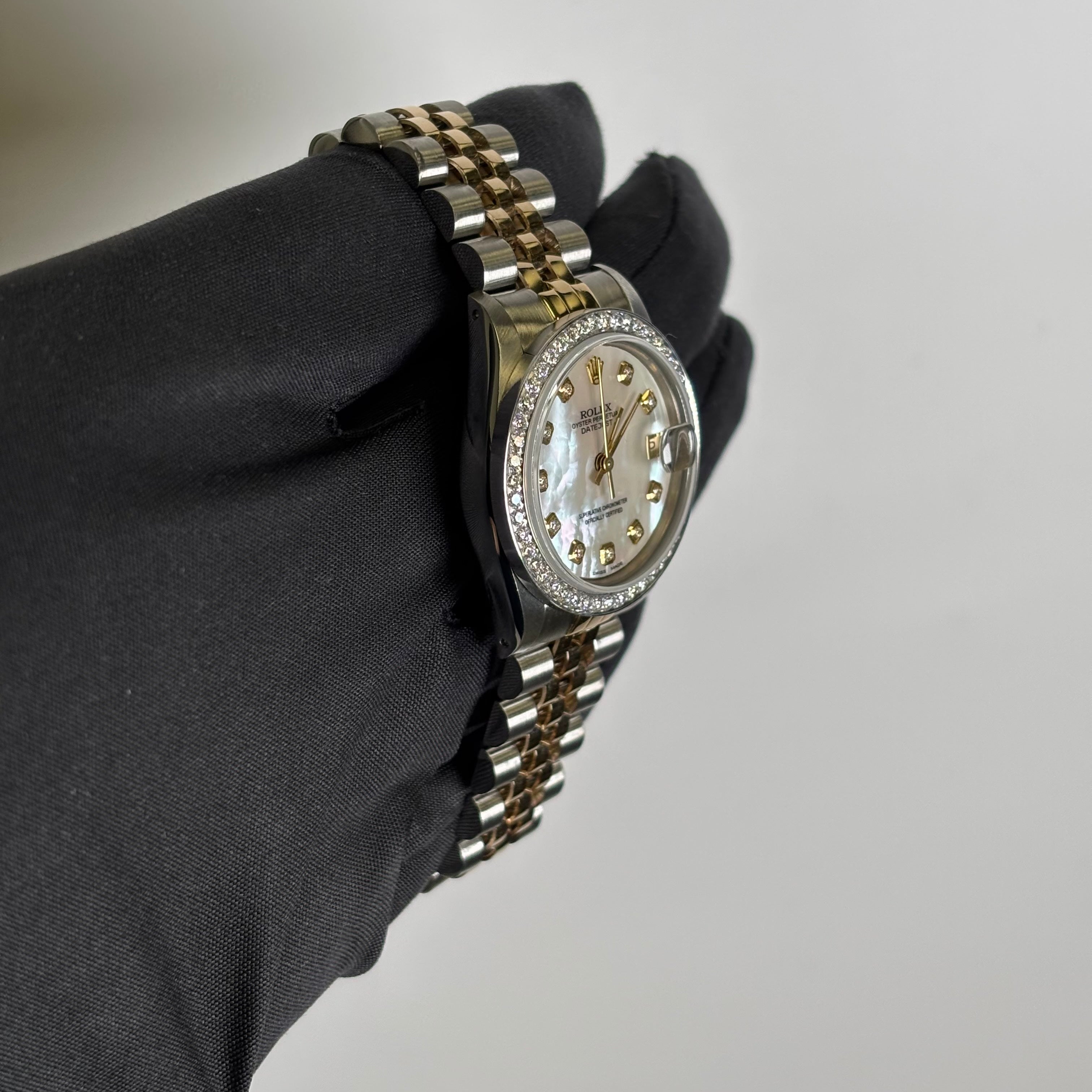 Rolex Datejust 31mm MOP Dial Watch Ref# 68273 - Happy Jewelers Fine Jewelry Lifetime Warranty
