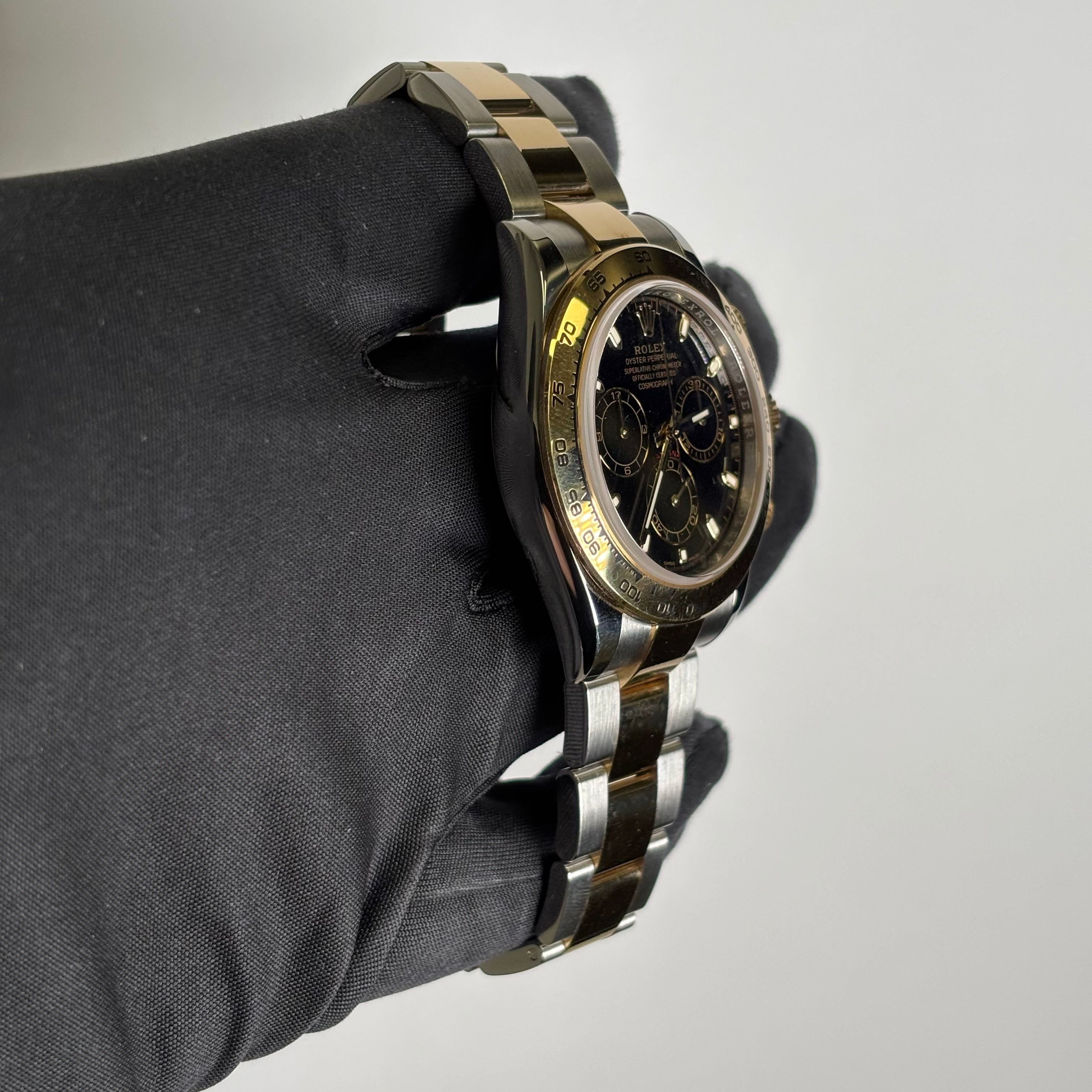 Rolex Daytona 40mm Black Dial Watch Ref# 116503 - Happy Jewelers Fine Jewelry Lifetime Warranty