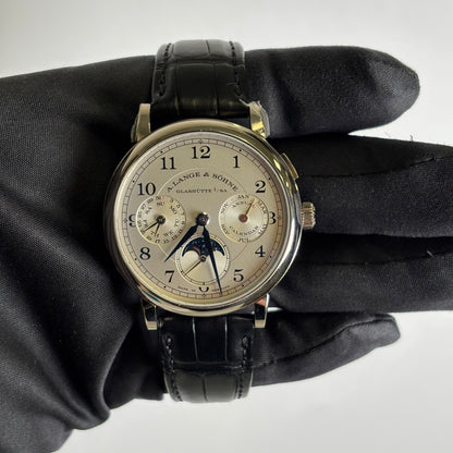 A. Lange & Sohne 1815 40mm Silver Dial Watch Ref# 238.026 - Happy Jewelers Fine Jewelry Lifetime Warranty