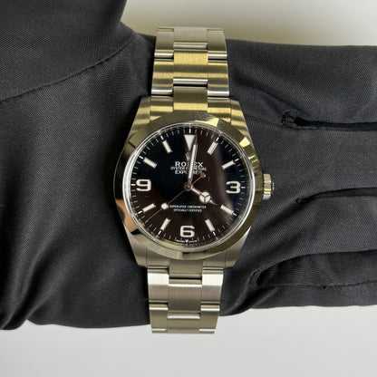Rolex Explorer 40mm Black Dial Watch Ref# 224270 - Happy Jewelers Fine Jewelry Lifetime Warranty