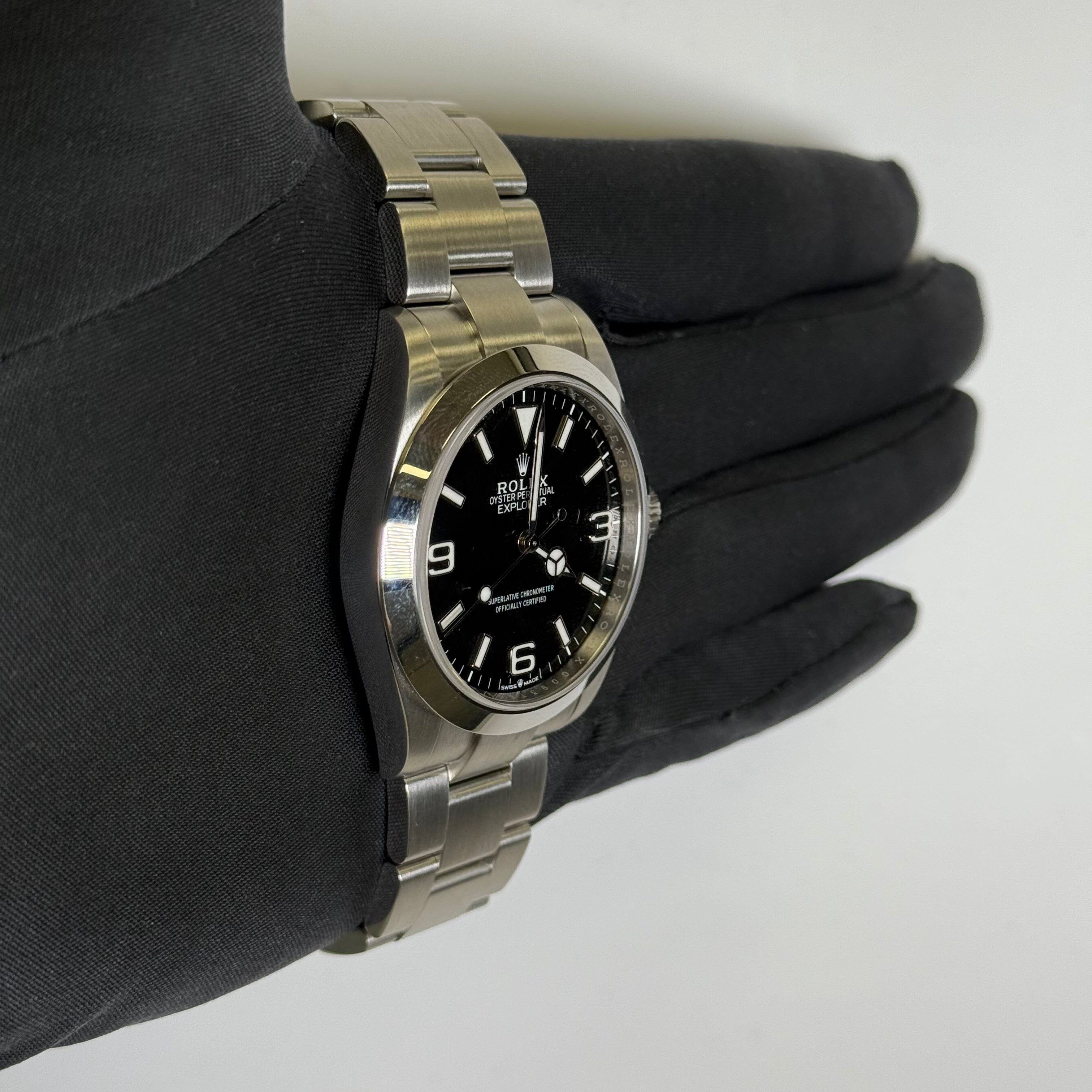Rolex Explorer 40mm Black Dial Watch Ref# 224270 - Happy Jewelers Fine Jewelry Lifetime Warranty