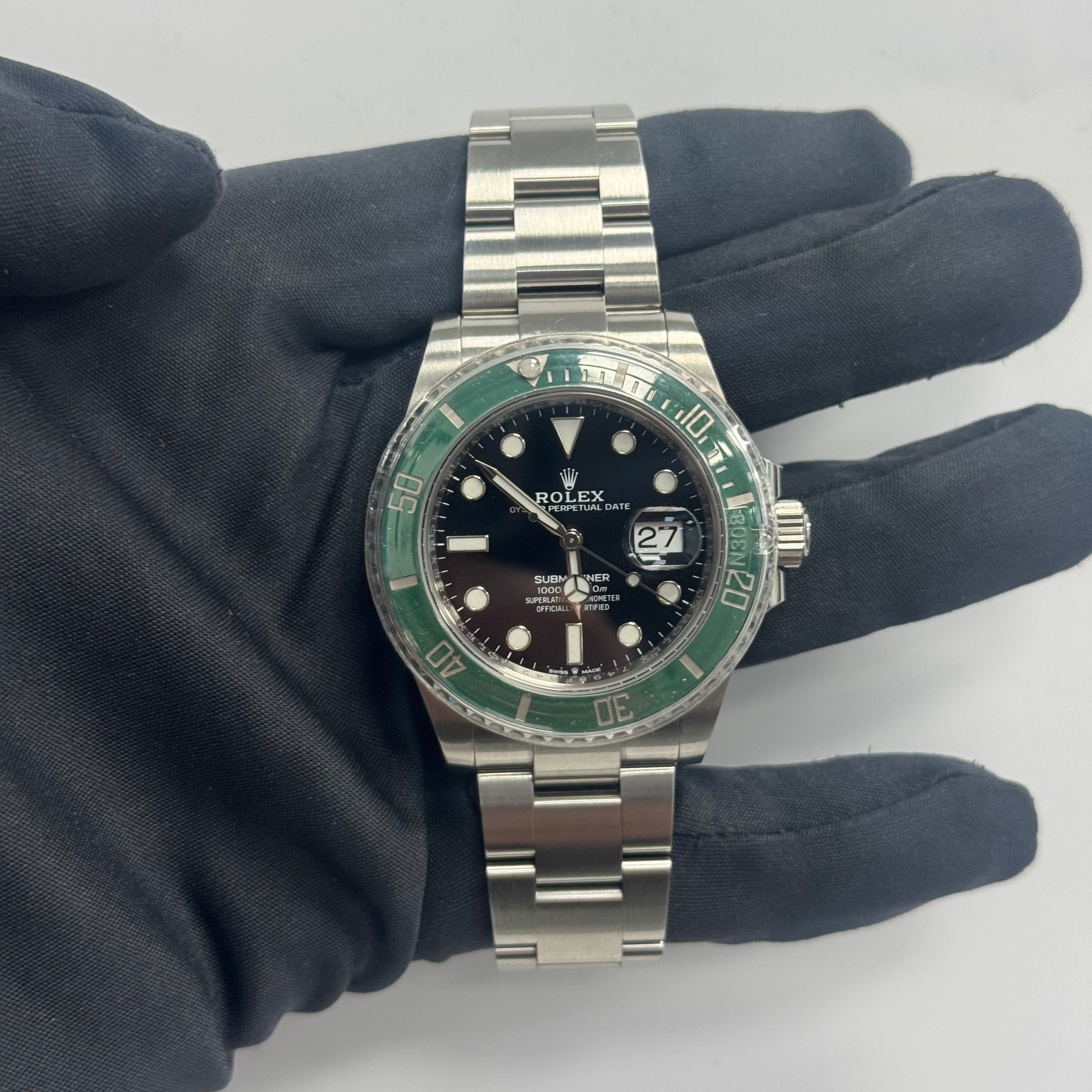 Rolex Submariner 41mm Black Dial Watch Ref# 126610LV - Happy Jewelers Fine Jewelry Lifetime Warranty