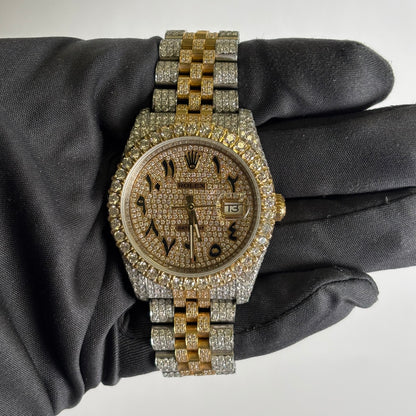 Rolex Datejust 36mm Pave Dial Watch Ref# 116233 - Happy Jewelers Fine Jewelry Lifetime Warranty