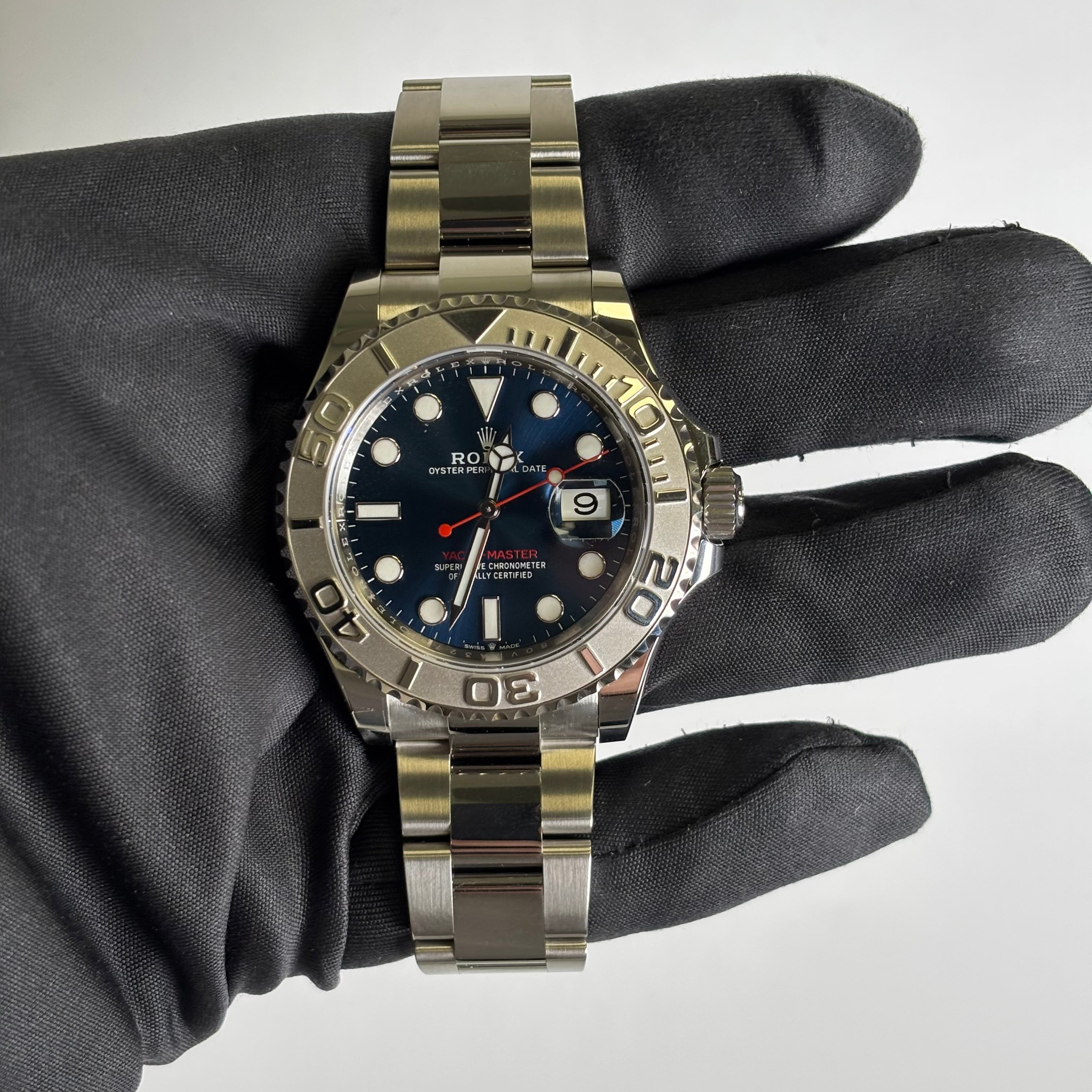 Rolex Yacht-Master 40mm Blue Dial Watch Ref# 126622 - Happy Jewelers Fine Jewelry Lifetime Warranty