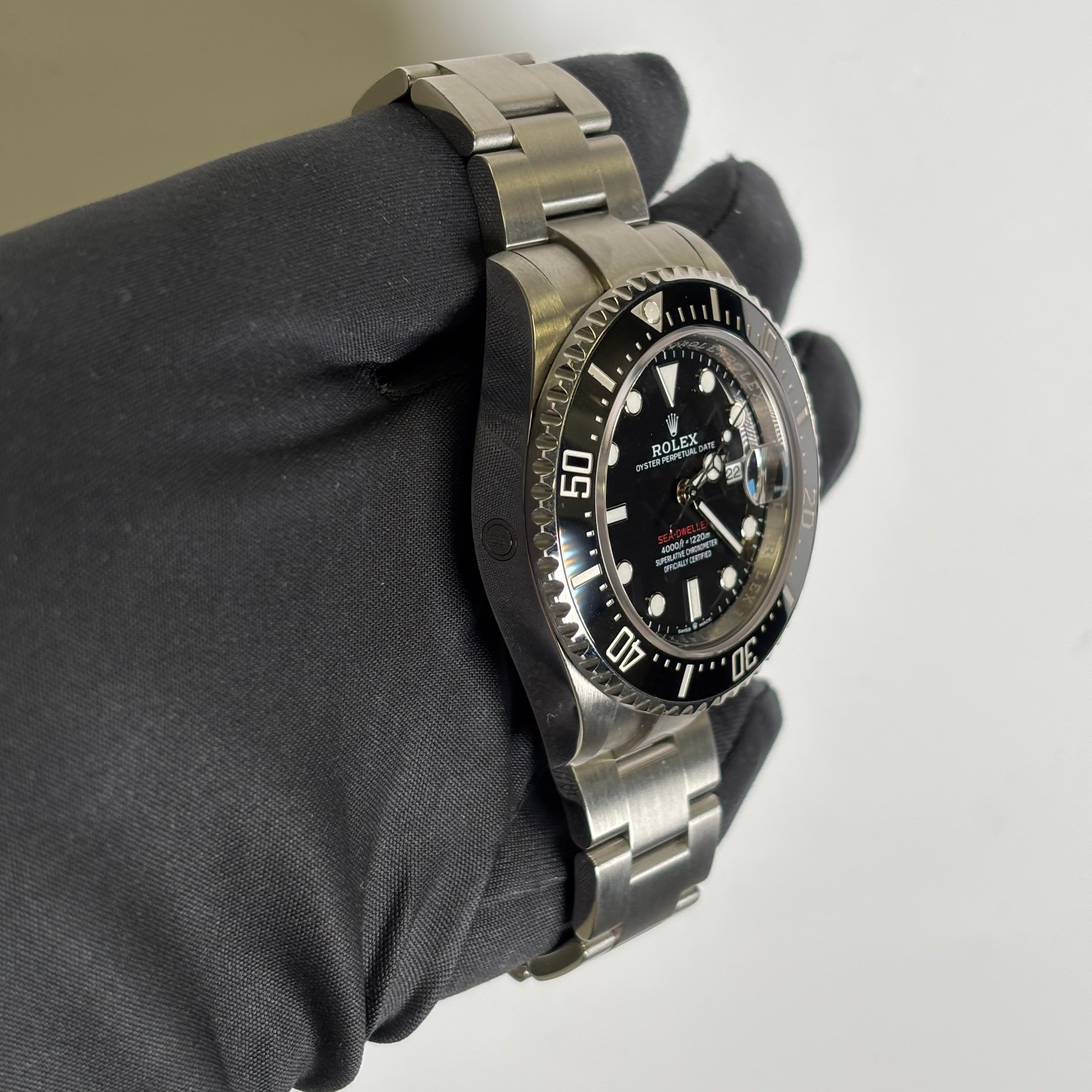 Rolex Sea-Dweller 43mm Black Dial Watch Ref# 126600 - Happy Jewelers Fine Jewelry Lifetime Warranty