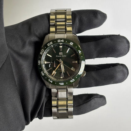 Grand Seiko Sport 40mm Green Dial Watch Ref# SBGE257 - Happy Jewelers Fine Jewelry Lifetime Warranty