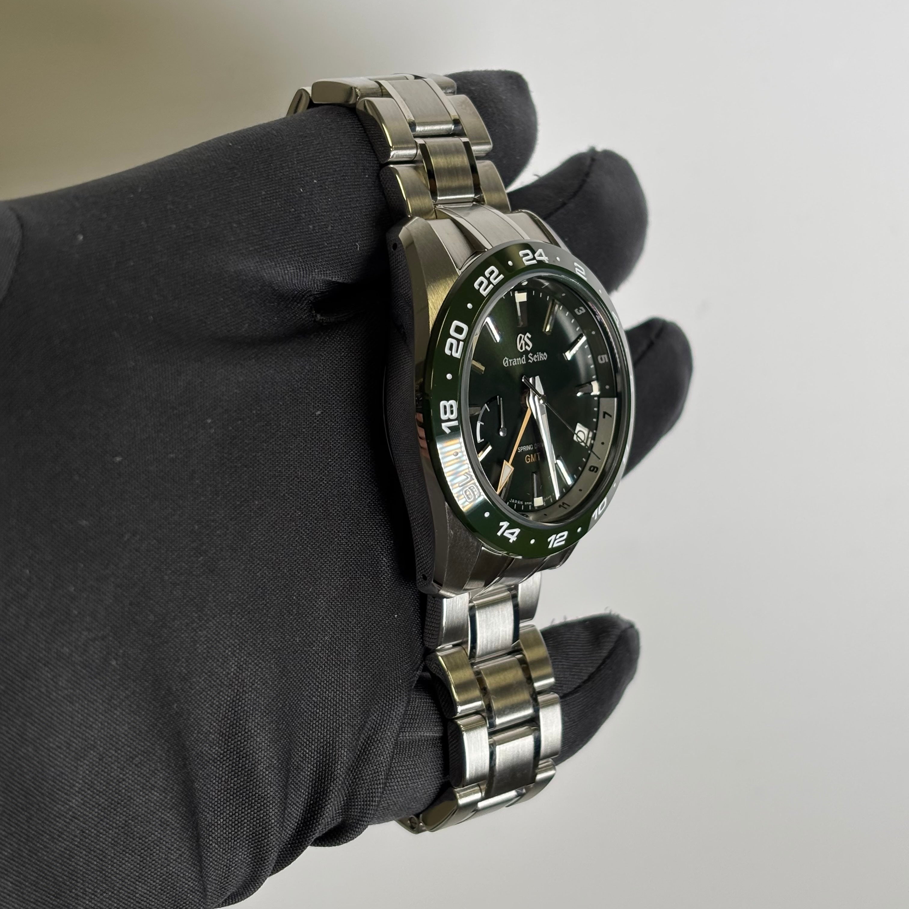 Grand Seiko Sport 40mm Green Dial Watch Ref# SBGE257 - Happy Jewelers Fine Jewelry Lifetime Warranty