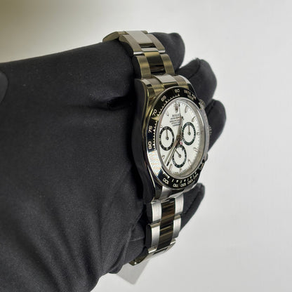 Rolex Daytona 40mm White Dial Watch Ref# 126500LN - Happy Jewelers Fine Jewelry Lifetime Warranty