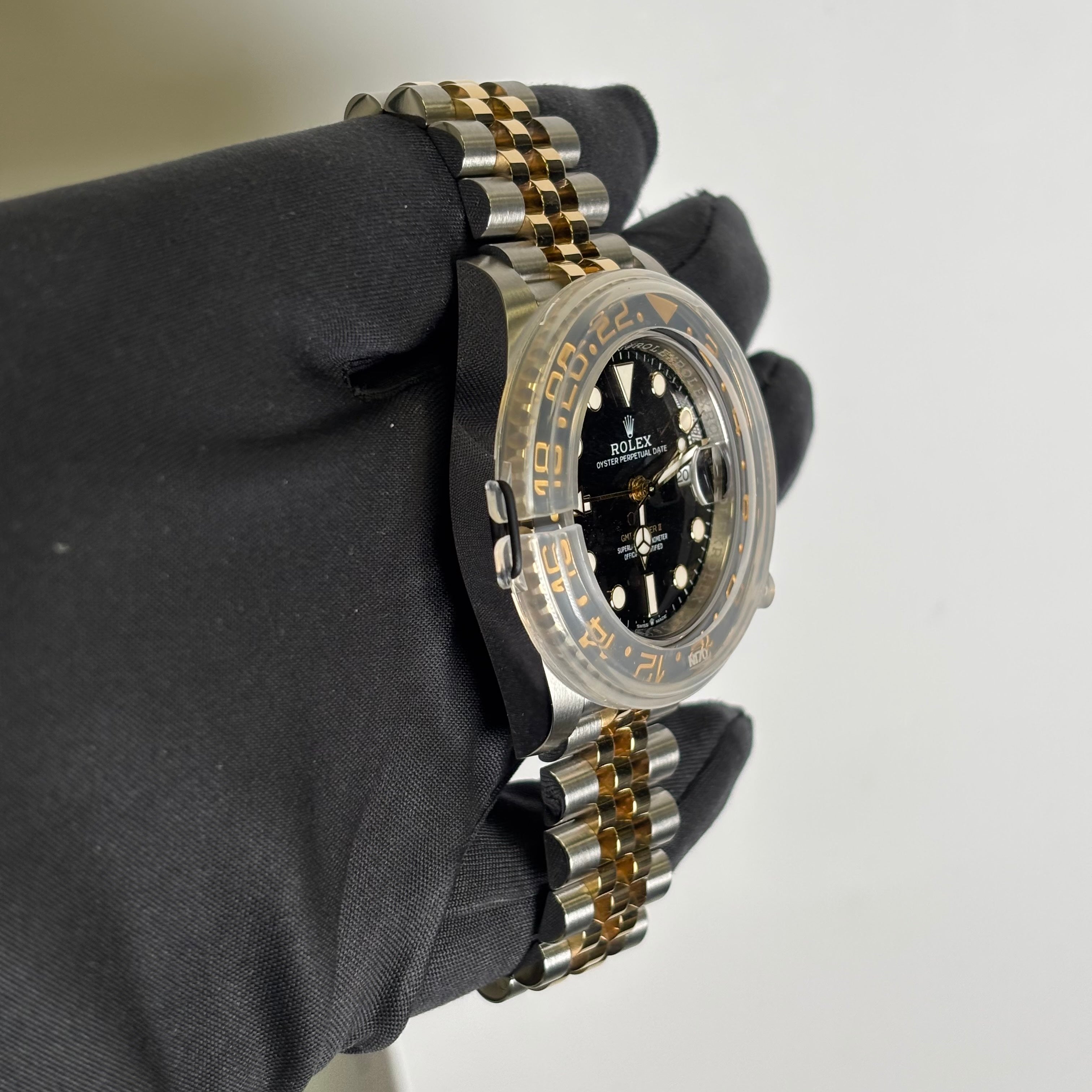 Rolex GMT-Master II 40mm Black Dial Watch Ref# 126713GRNR - Happy Jewelers Fine Jewelry Lifetime Warranty