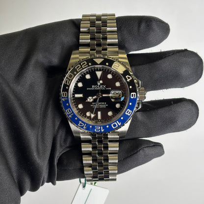Rolex GMT-Master II 40mm Black Dial Watch Ref# 126710BLNR - Happy Jewelers Fine Jewelry Lifetime Warranty