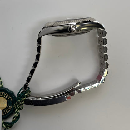 Rolex Datejust 41mm Wimbledon Dial Watch Ref# 126334 - Happy Jewelers Fine Jewelry Lifetime Warranty