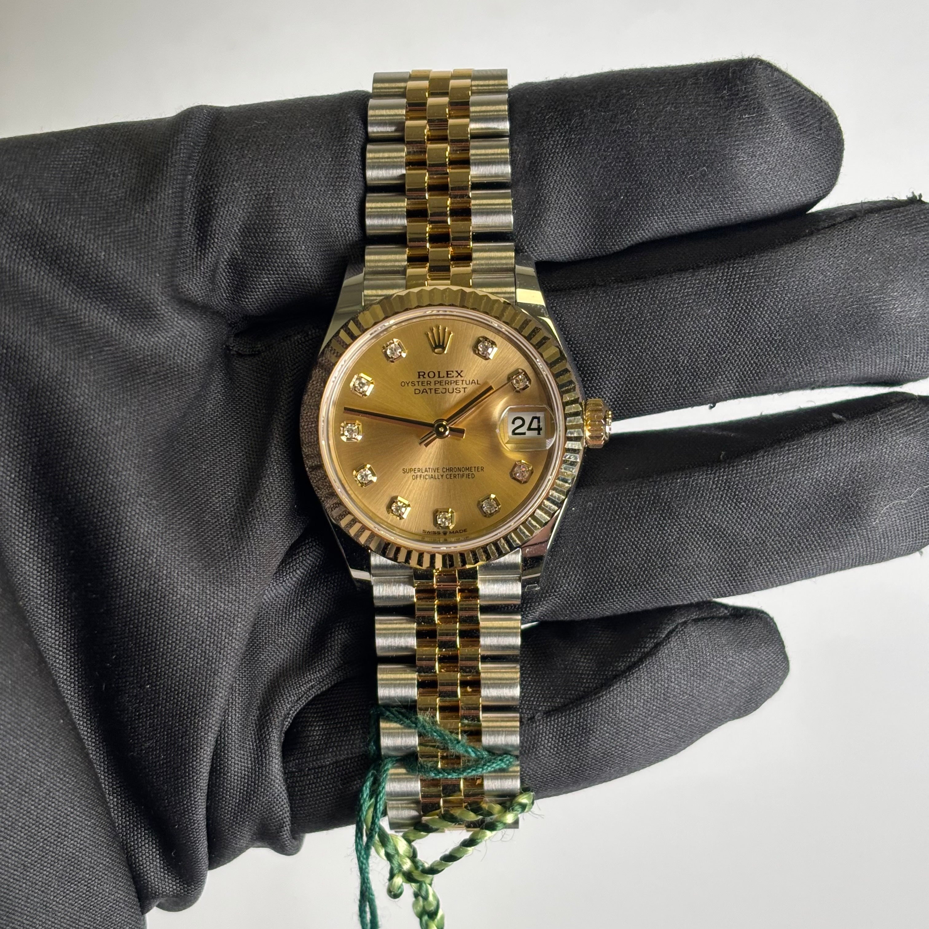 Rolex Datejust 31mm Champagne Dial Watch Ref# 278273 - Happy Jewelers Fine Jewelry Lifetime Warranty