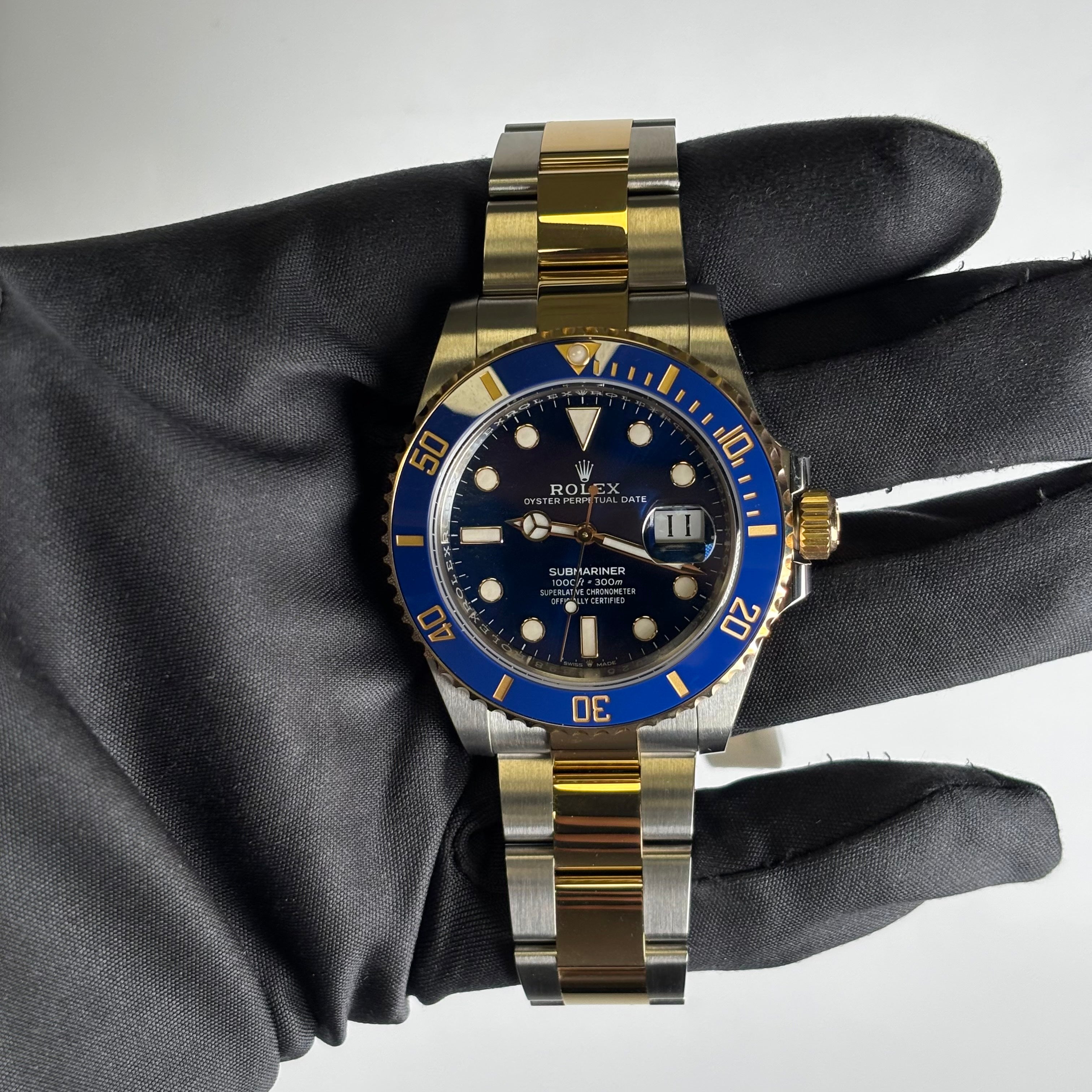 Rolex Submariner 41mm Blue Dial Watch Ref# 126613LB - Happy Jewelers Fine Jewelry Lifetime Warranty