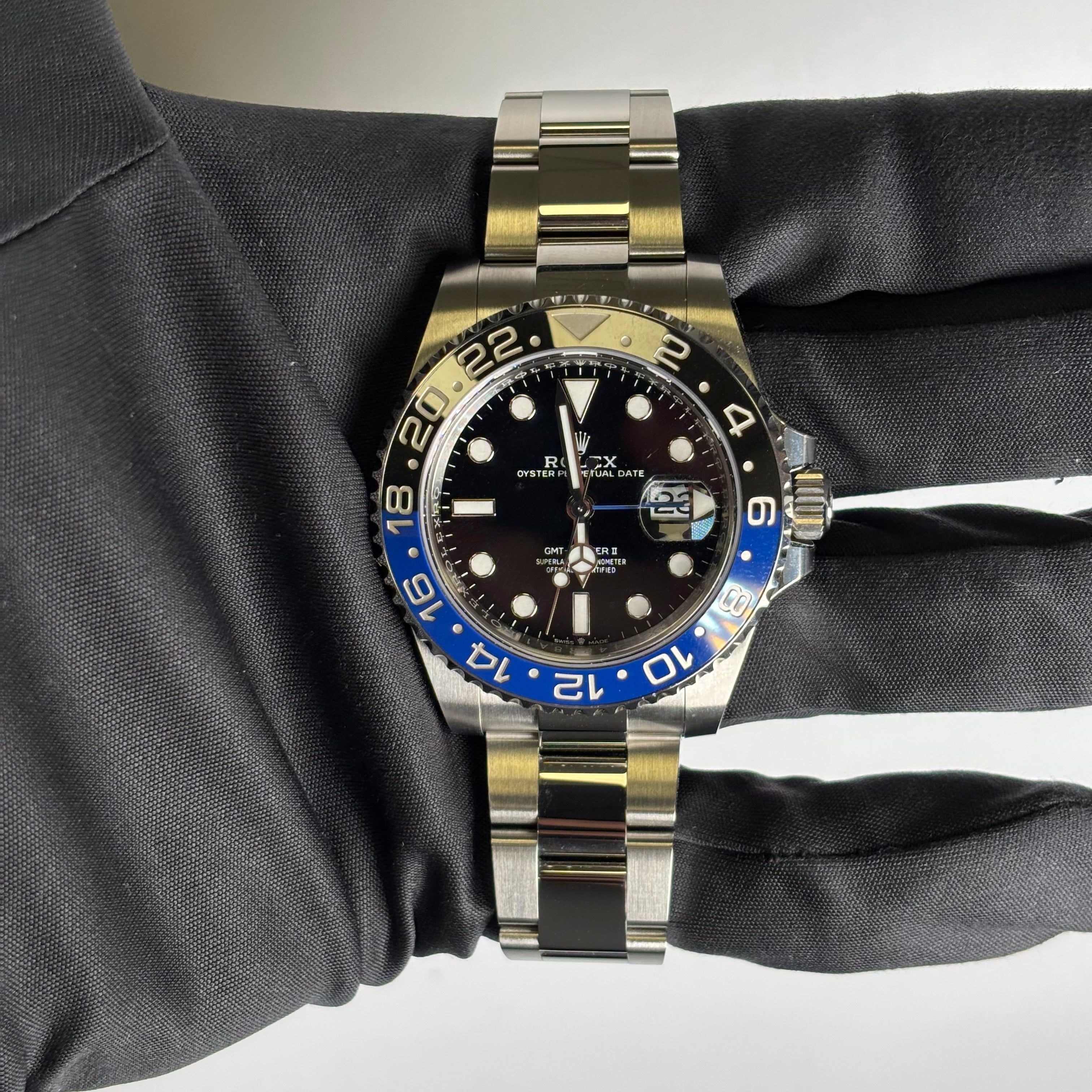 Rolex GMT-Master II 40mm Black Dial Watch Ref# 126710BLNR - Happy Jewelers Fine Jewelry Lifetime Warranty