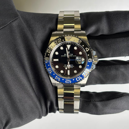 Rolex GMT-Master II 40mm Black Dial Watch Ref# 126710BLNR - Happy Jewelers Fine Jewelry Lifetime Warranty