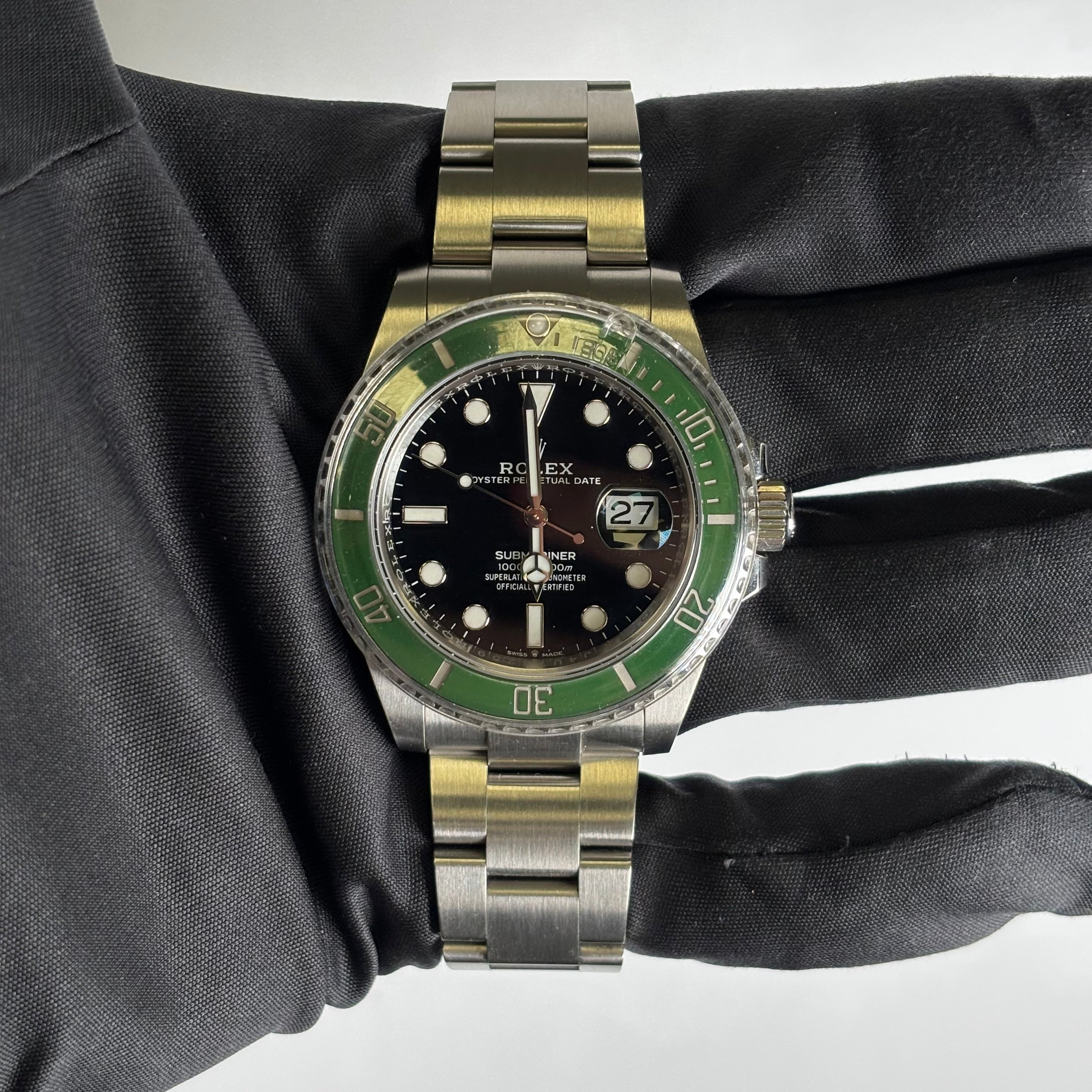 Rolex Submariner 41mm Black Dial Watch Ref# 126610LV - Happy Jewelers Fine Jewelry Lifetime Warranty