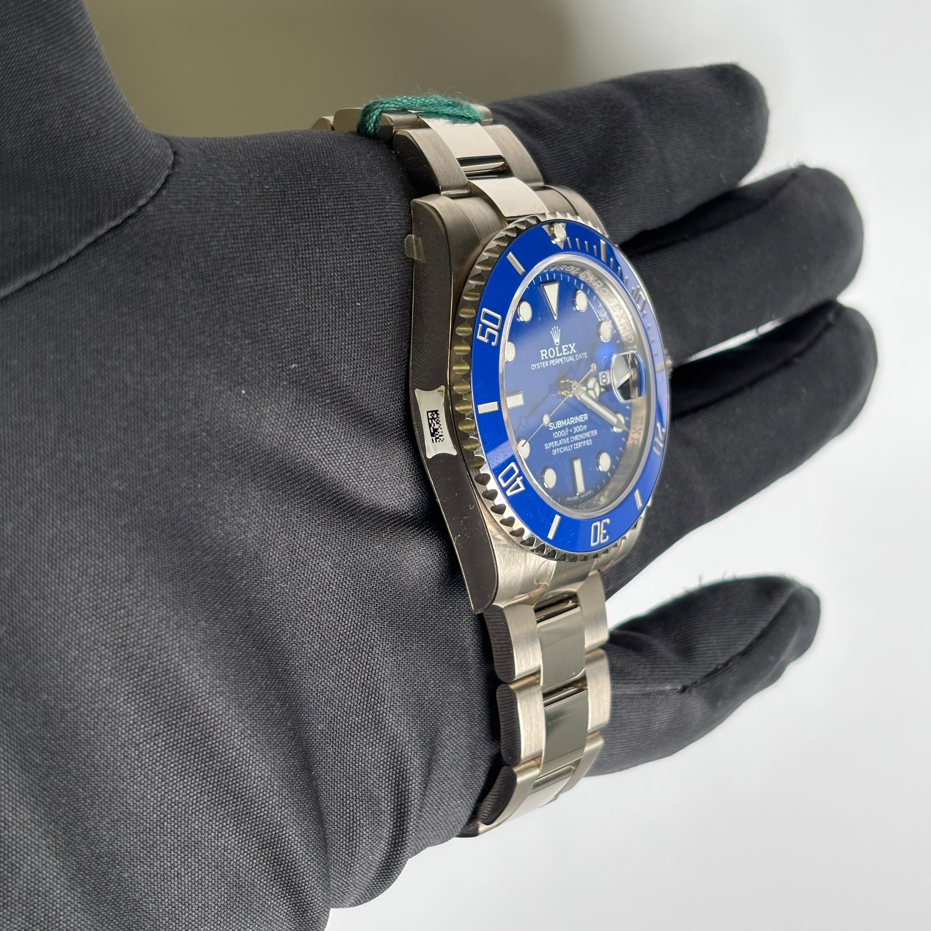 Rolex Submariner 40mm Blue Dial Watch Ref# 116619LB - Happy Jewelers Fine Jewelry Lifetime Warranty
