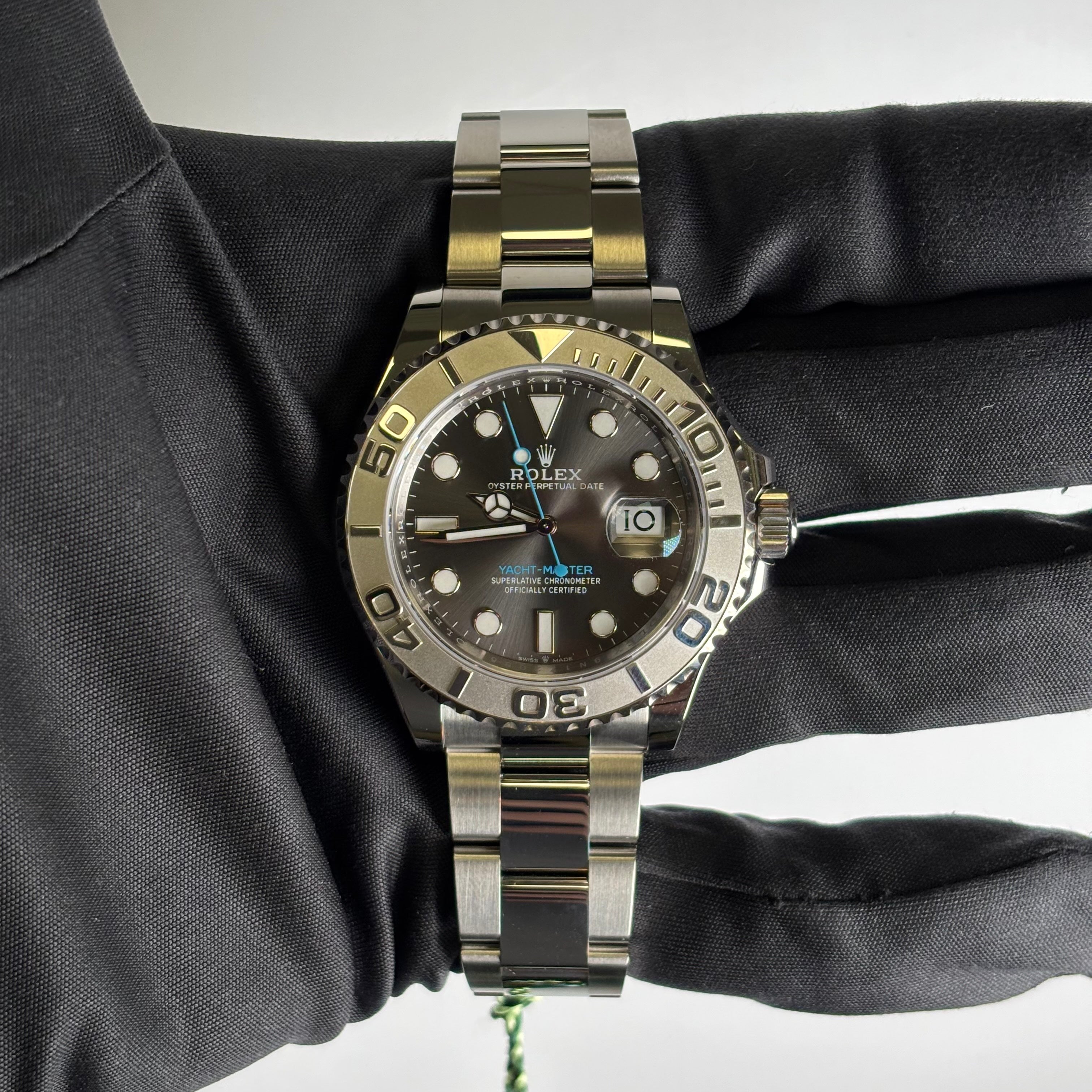 Rolex Yacht-Master 40mm Rhodium Dial Watch Ref# 126622 - Happy Jewelers Fine Jewelry Lifetime Warranty