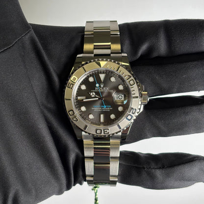 Rolex Yacht-Master 40mm Rhodium Dial Watch Ref# 126622 - Happy Jewelers Fine Jewelry Lifetime Warranty